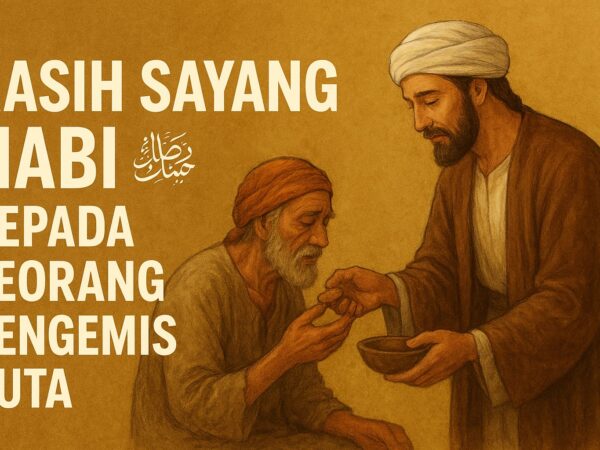 Kasih Sayang Nabi ﷺ kepada Seorang Pengemis Buta